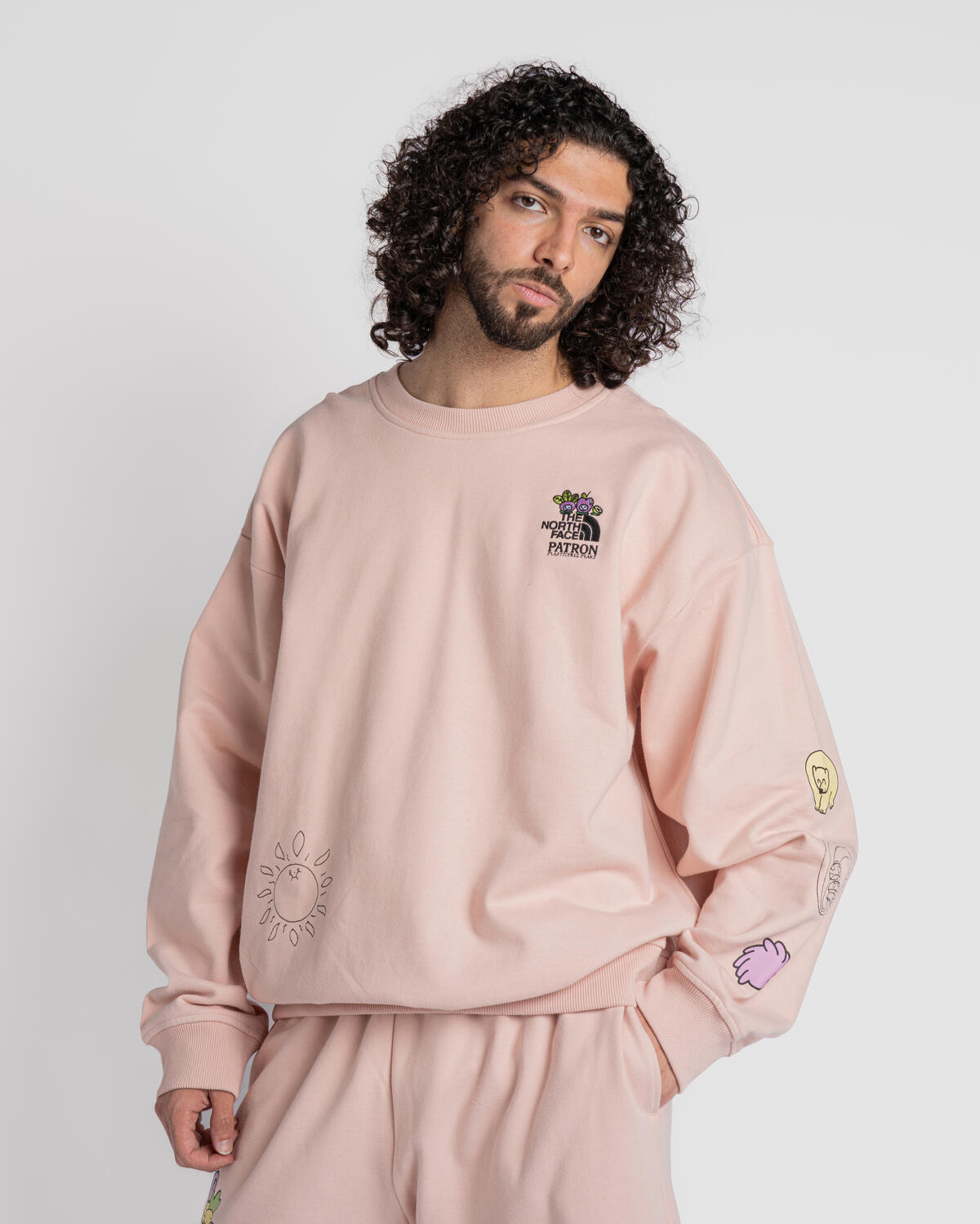 The North Face x Patron Plasticfree Peaks Oversized Crew